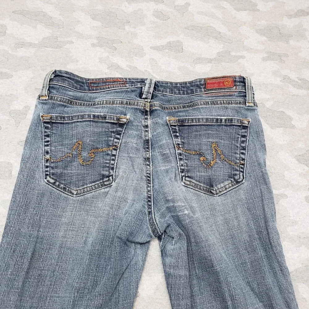 Vintage Adriano Goldschmied Jeans Women's 30‎ Blue Flared Denim Medium Wash Y2K